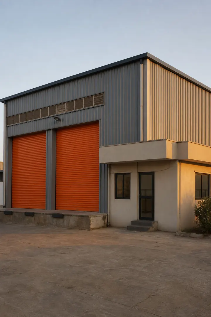 Compact warehouse unit ready for a partner